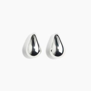 H&M CHUNKY DOME EARRINGS