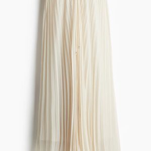 H&M PLEATED MAXI SKIRT