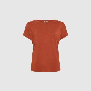 LAURA Stud Detail T-Shirt