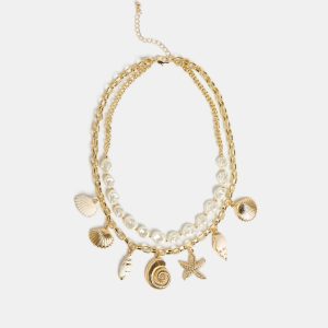 Laura Seashell & Starfish Necklace