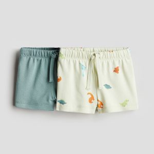H&M 2-pack Cotton Shorts