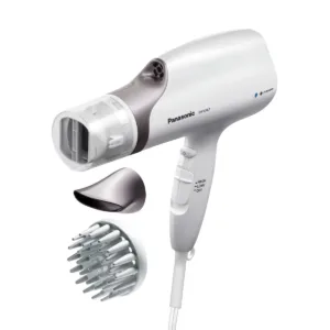Panasonic nanoe™ Hair Dryer with Oscillating Quick-Dry Nozzle - Black / Silver