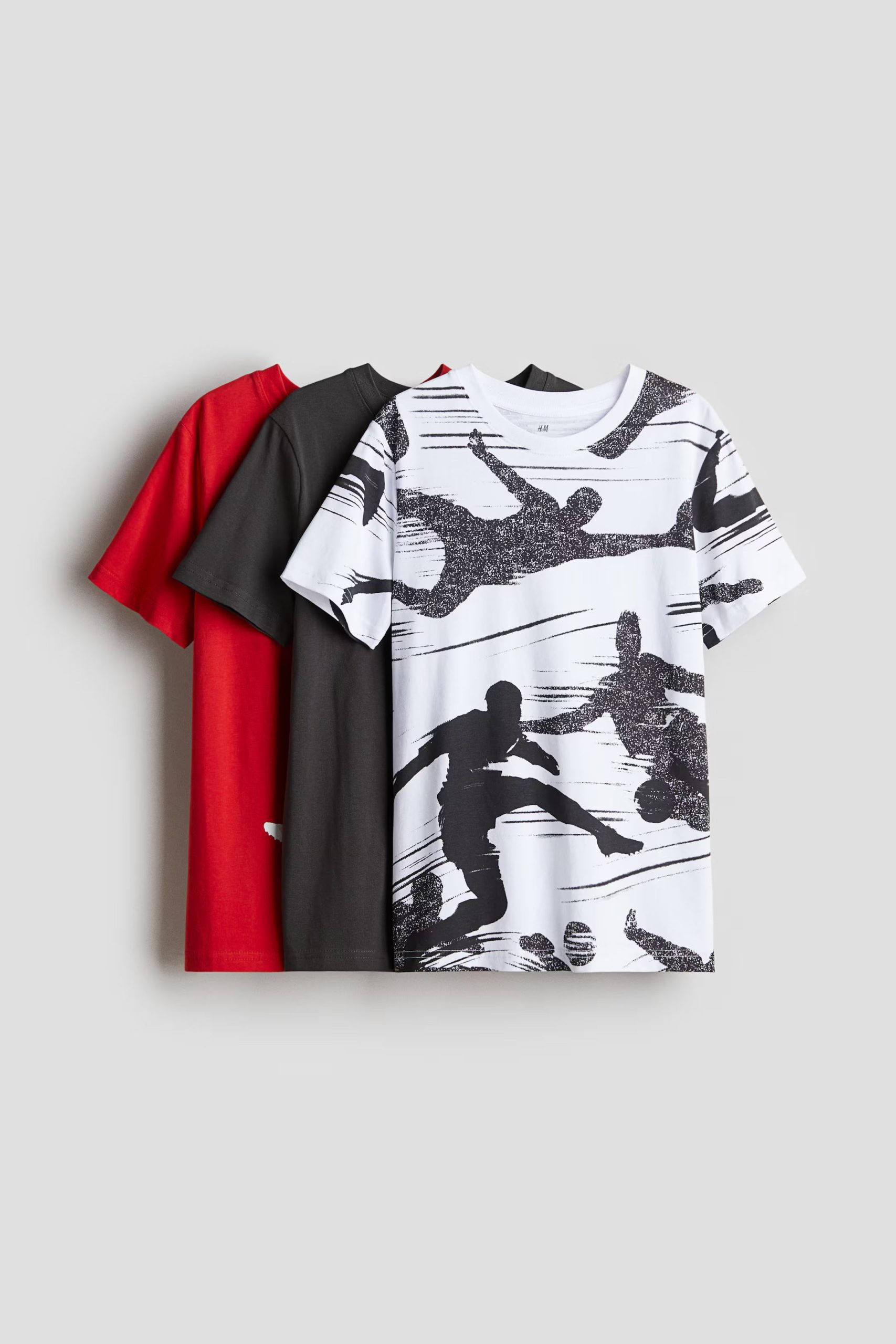 Grey / Black / Red