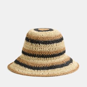 Laura Striped Crochet Hat