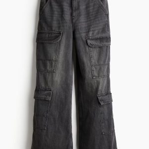 H&M Denim Cargo Pants