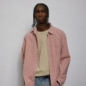 H&M Loose-Fit Flannel Shirt