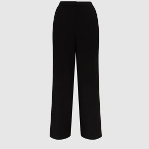 LAURA Olivia Wide-Leg Crystal Detail Pants - Regular