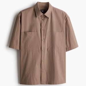 H&M Regular-Fit Short-Sleeved Shirt