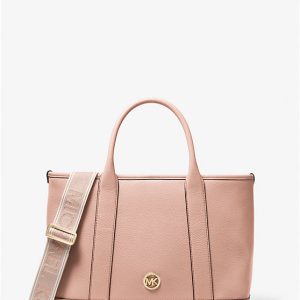 Michael Kors Luisa Medium Pebbled Leather Tote Bag