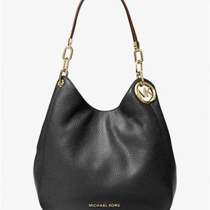 Michael Kors Lillie Large Pebbled Leather Shoulder Bag