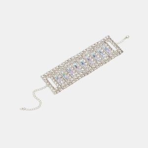 Laura Wide Crystal Bracelet