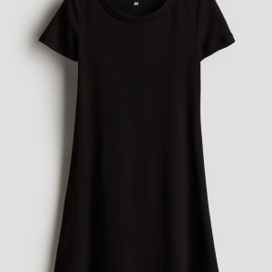 H&M Short-sleeved Jersey Dress
