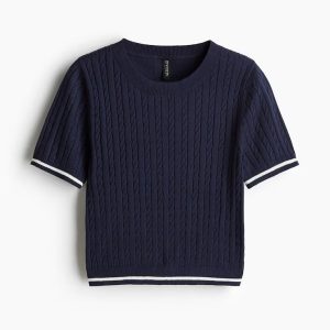H&M Cable-Knit Top