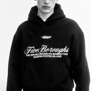 H&M Loose-Fit Printed Hoodie