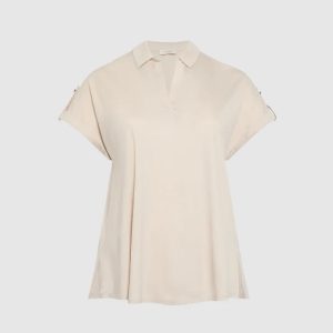 LAURA Polo Collar T-Shirt