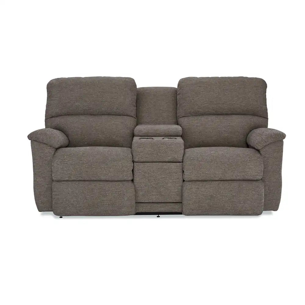 LAZBOY Brooks Reclining Loveseat w/ Console