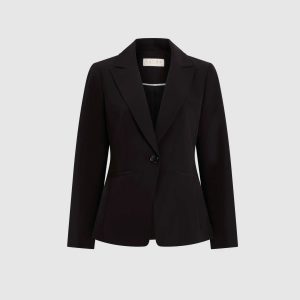 LAURA Notched Collar Blazer