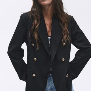 H&M Double-Breasted Blazer