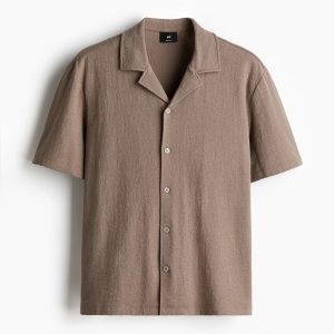 H&M Regular-Fit Jersey Resort Shirt