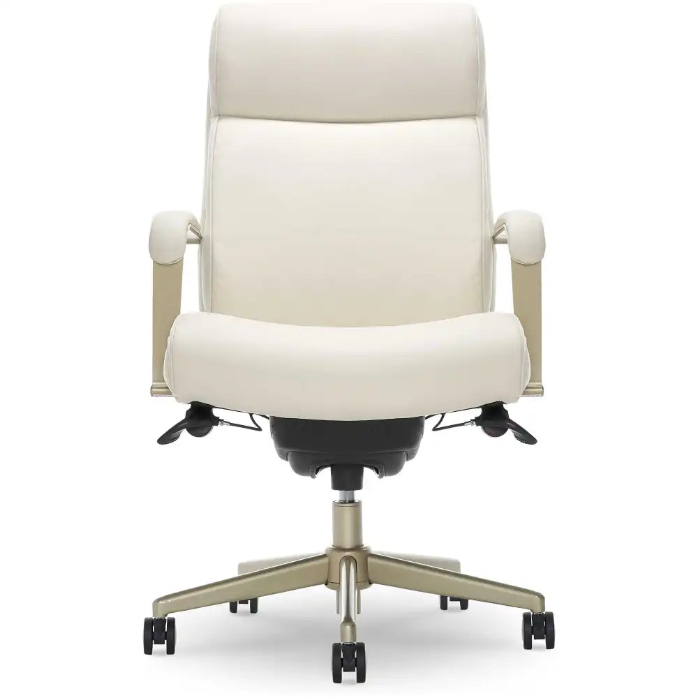 Lazboy Melrose Executive Office Chair, Cream - Image 4