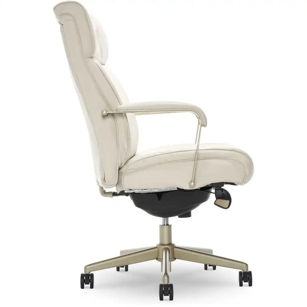 Lazboy Melrose Executive Office Chair, Cream - Image 6