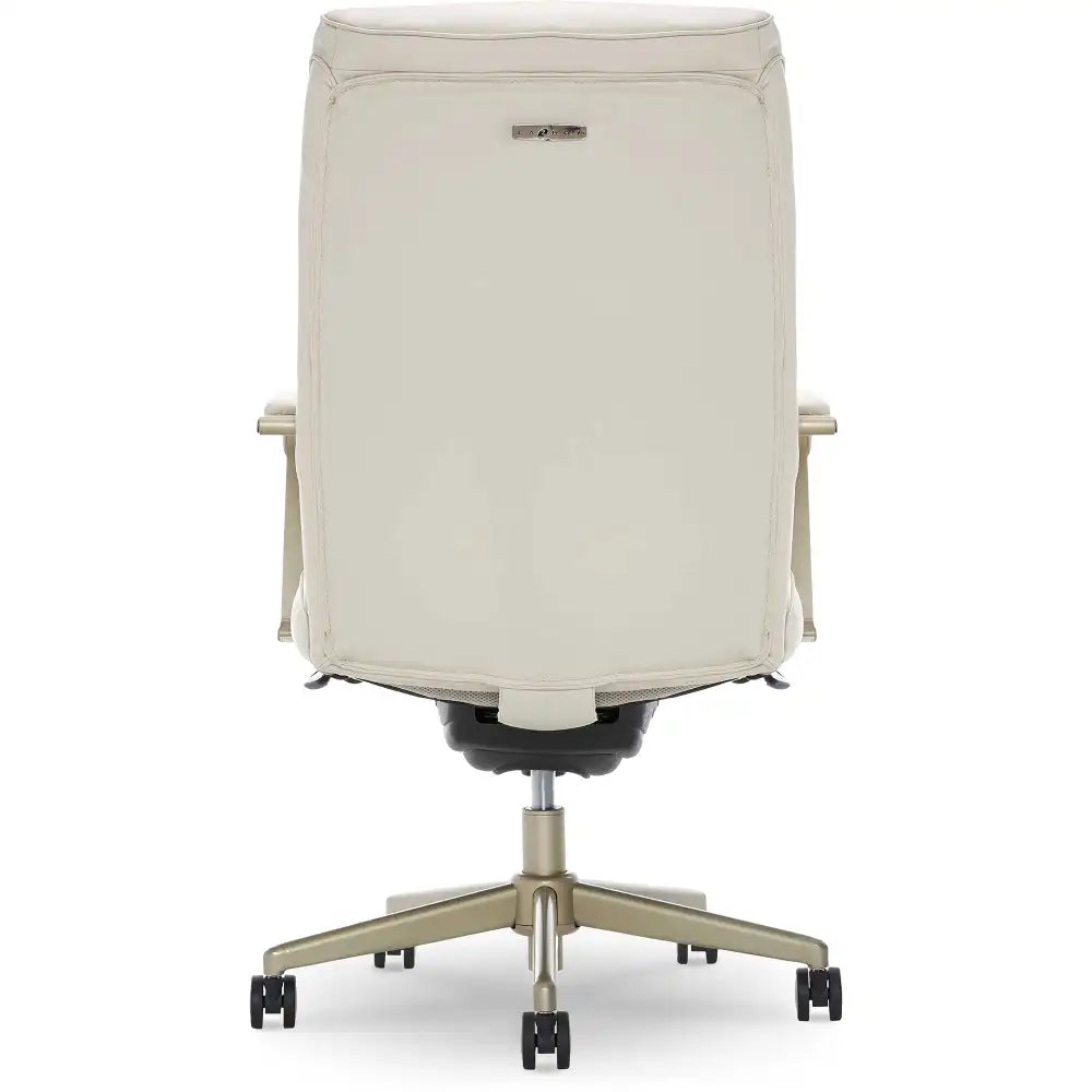 Lazboy Melrose Executive Office Chair, Cream - Image 8