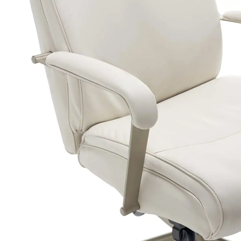 Lazboy Melrose Executive Office Chair, Cream - Image 11