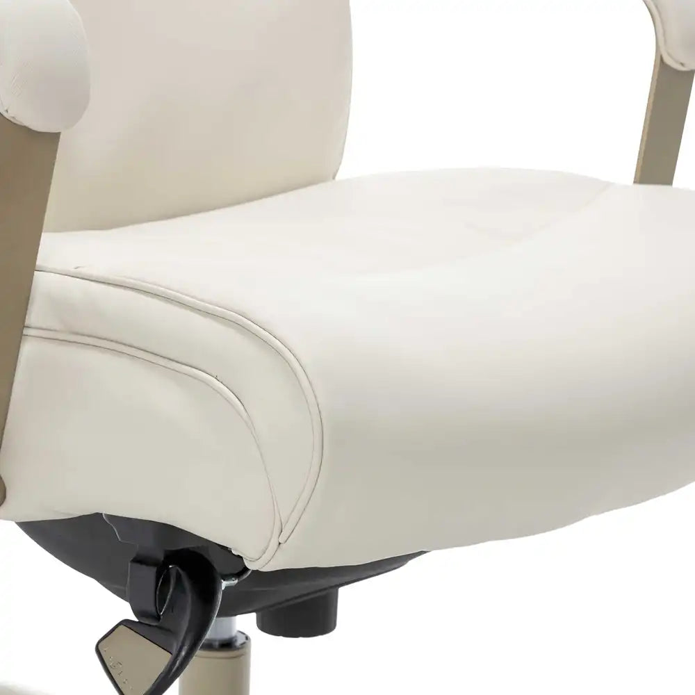 Lazboy Melrose Executive Office Chair, Cream - Image 13
