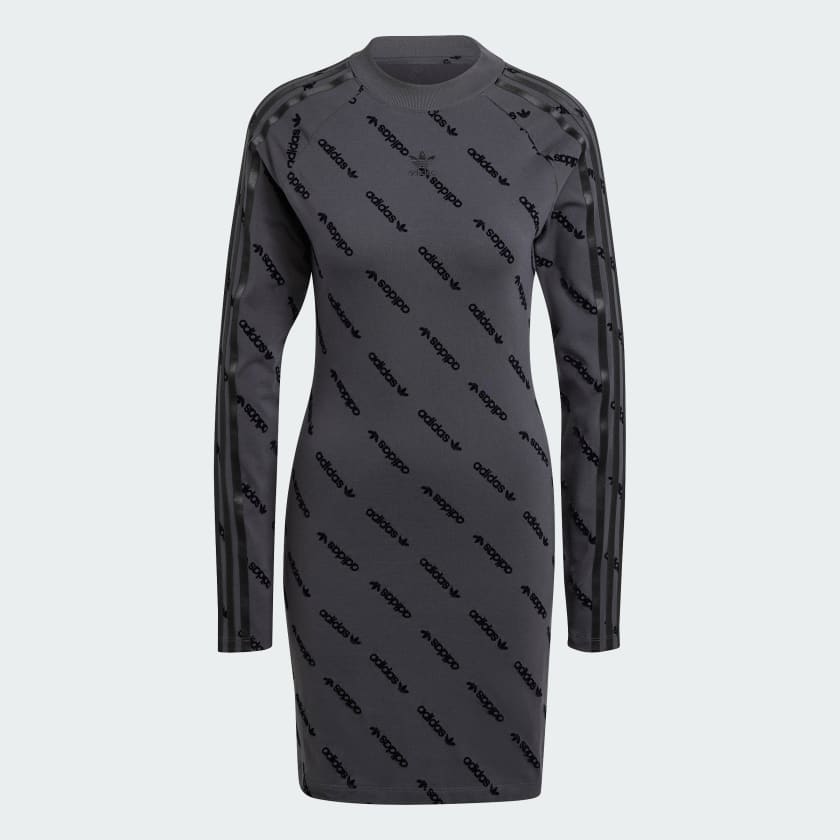 Adidas Monogram Bodycon Dress - Image 2