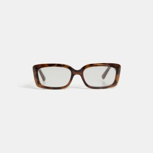 Laura Rectangular Tortoiseshell Glasses