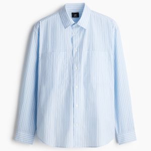H&M Loose Fit Poplin Shirt