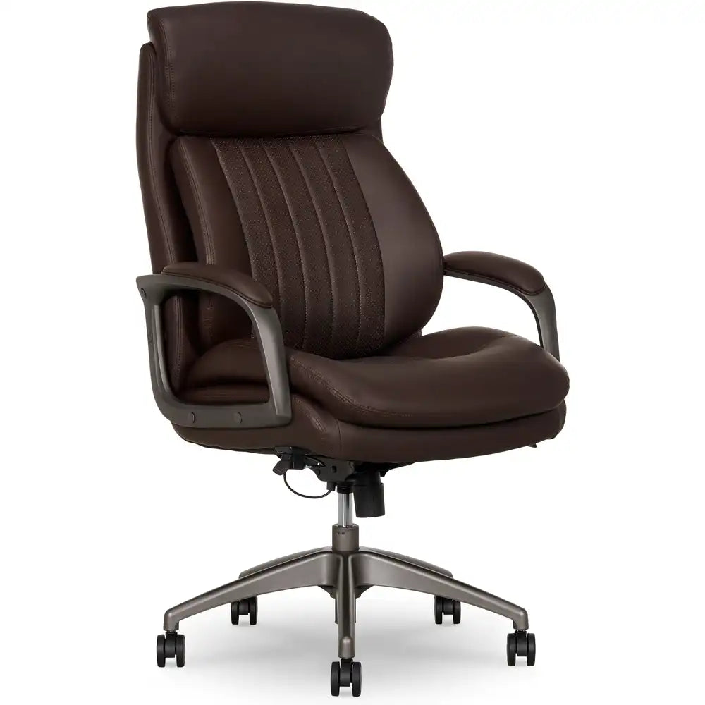 LazBoy Nova Executive Office Chair, Brown
