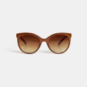 Laura Rounded Cat-Eye Sunglasses