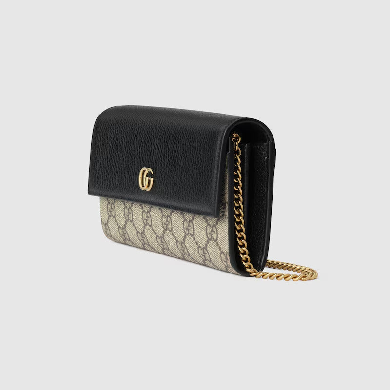 GUCCI GG Marmont bi-color wallet on chain - Image 2