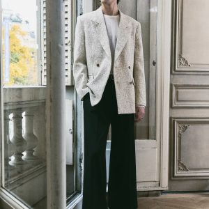 H&M Loose-Fit Double-Breasted Jacket