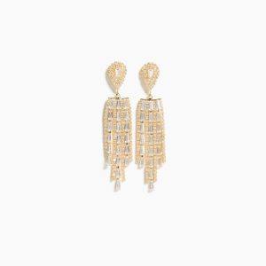 Laura Crystal Chandelier Earrings