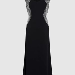 LAURA Crystal Embellished Dress