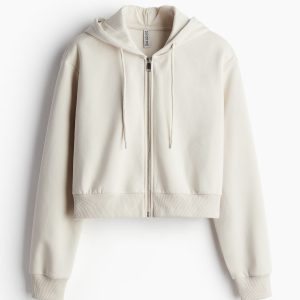 H&M Short Hooded Sweatshirt Jacket