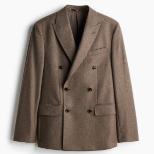 H&M Regular Fit Wool-Blend Jacket
