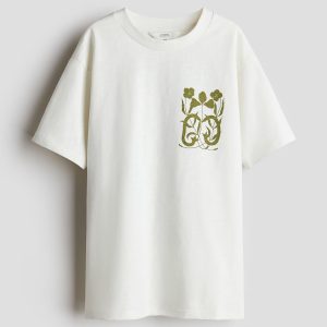 H&M Printed Cotton T-Shirt