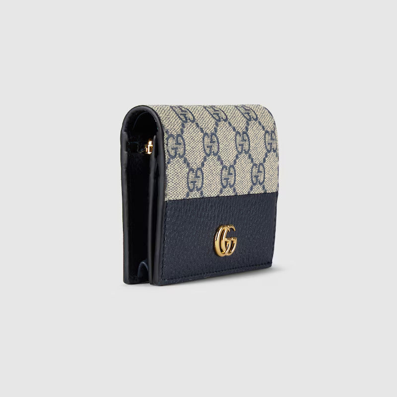 GUCCI GG Marmont bi-color card case wallet - Image 11