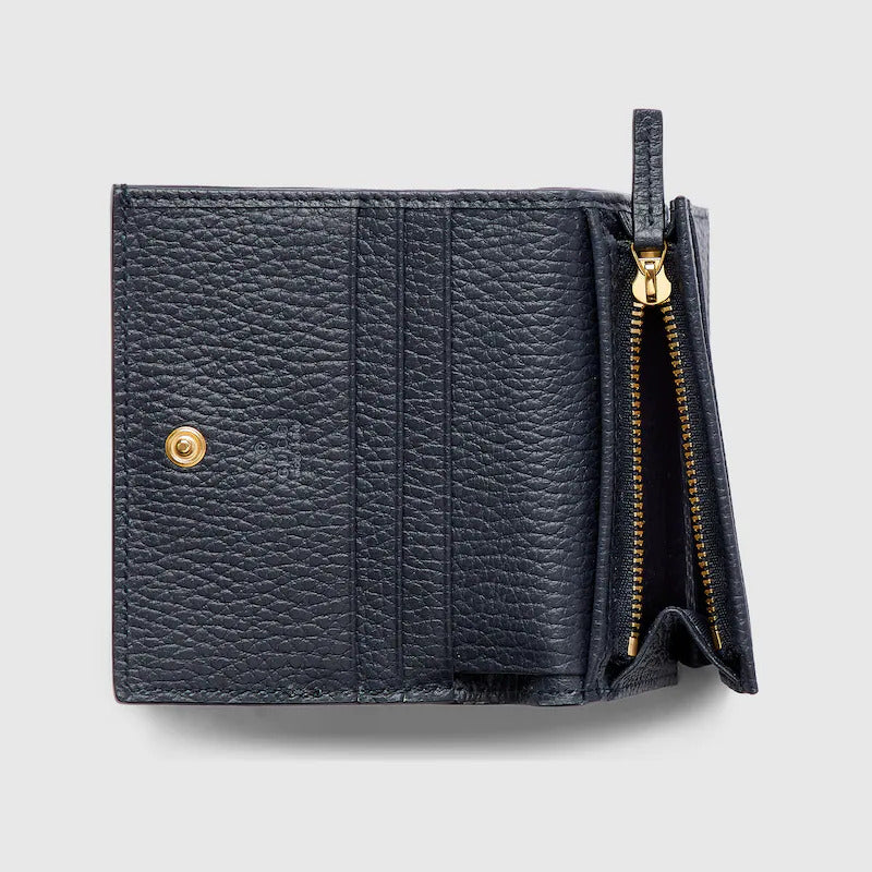 GUCCI GG Marmont bi-color card case wallet - Image 9