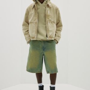 H&M Baggy Denim Carpenter Shorts