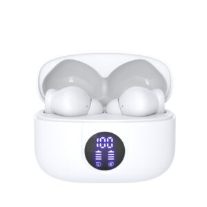 VEAT00L P91 Wireless Earbuds, Bluetooth Headphones V5.4 Stereo Ear buds with Noise Cancelling Mics
