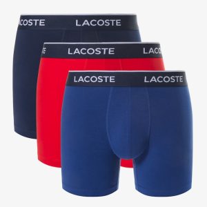 Lacoste Men's Cotton Jersey Boxer Briefs 3-Pack