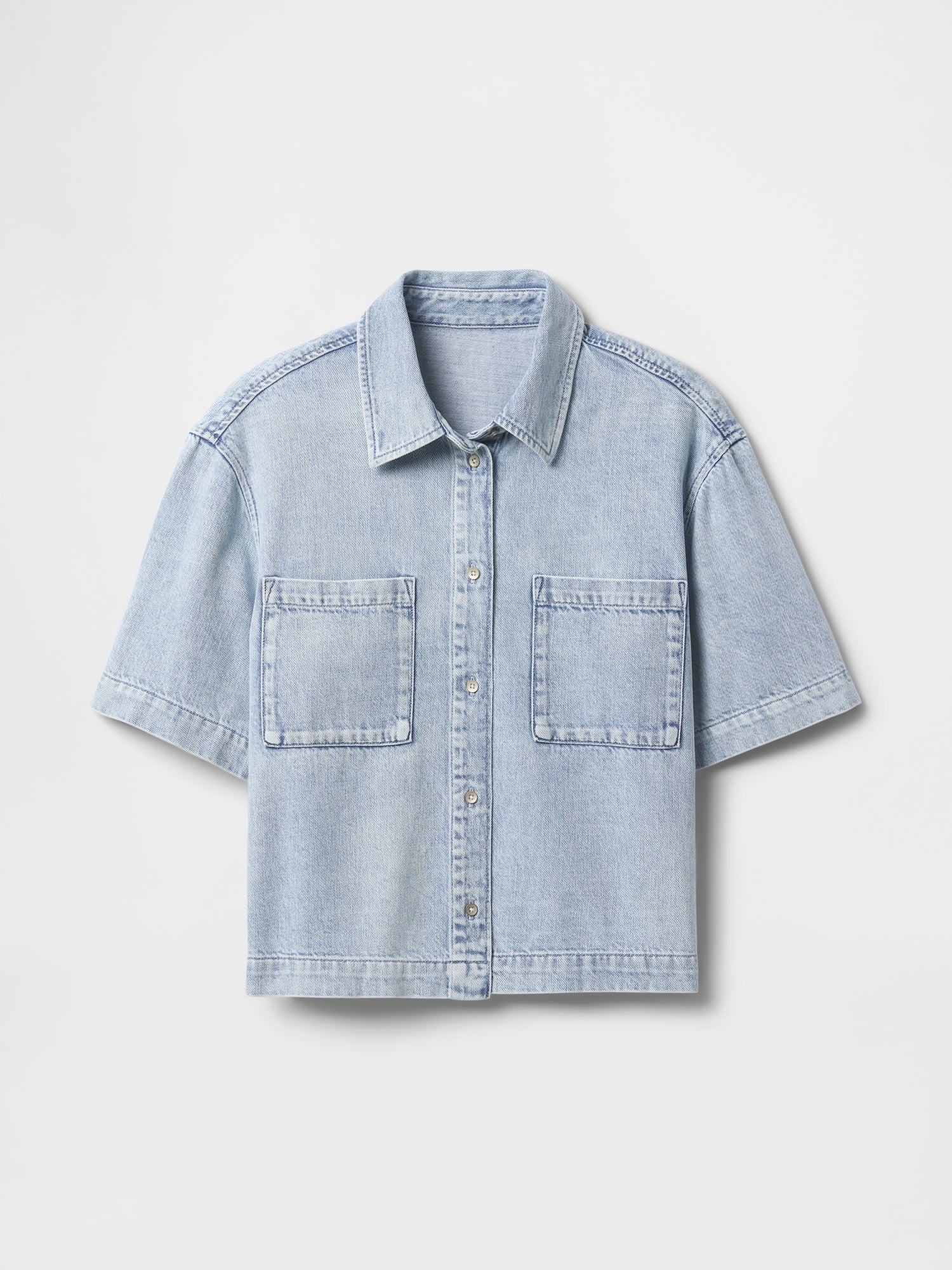Blue denim wash