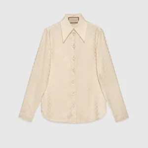 Gucci GG SILK CREPE SHIRT