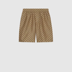 Gucci GG Supreme Linen Shorts