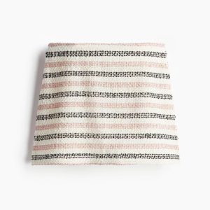 H&M GLITTERY TEXTURED MINI SKIRT