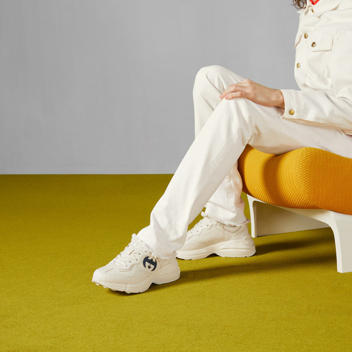GUCCI Men's Rhyton sneaker with Interlocking G - Image 3
